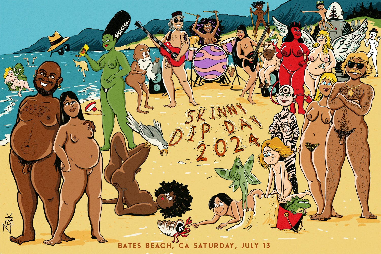 Join our Skinny Dip Day fundraiser